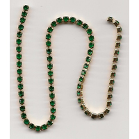  1/4 Metre Rhinestone Chain (Colours)